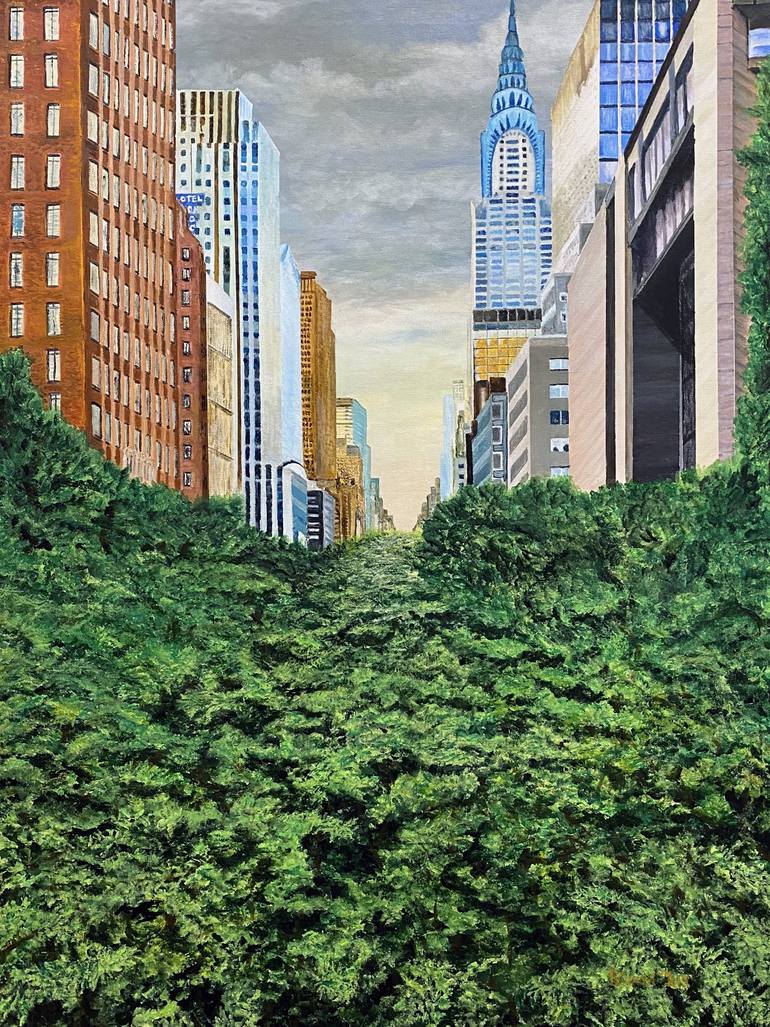 The Concrete Jungle Painting By Tom Blood Saatchi Art