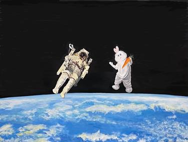 The Astronaut and the Easter Bunny: A Space Odyssey thumb