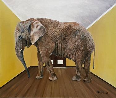 Original Conceptual Animal Paintings by Tom Blood