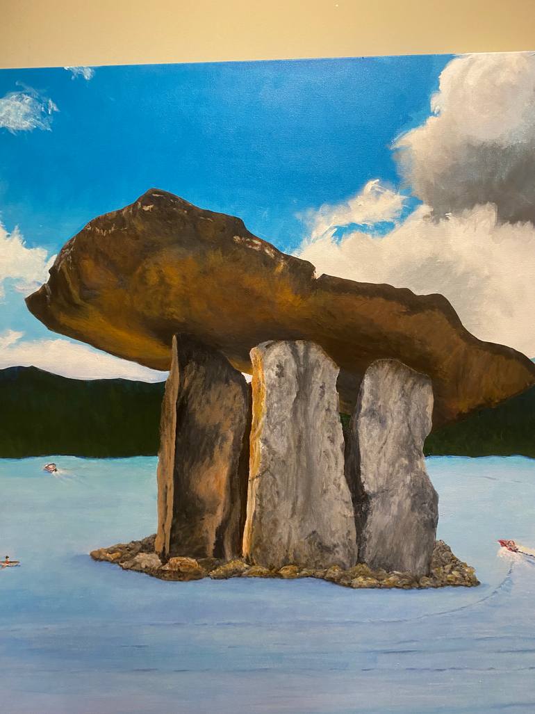 Original Conceptual Fantasy Painting by Tom Blood