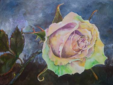 Original Fine Art Floral Paintings by Irena Argent