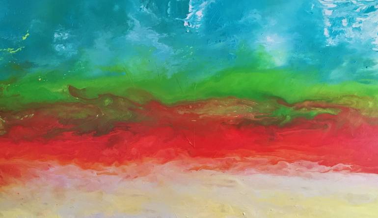 Original Abstract Painting by Megan Perry