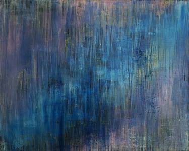 Original Fine Art Abstract Paintings by Megan Perry