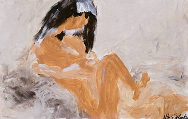 Print of Impressionism Erotic Paintings by Alberto Sebastiani