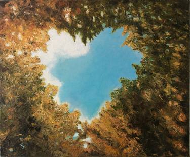 Print of Impressionism Tree Paintings by Hannah Hsu