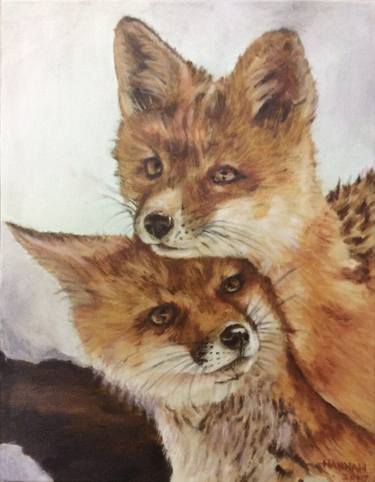 Original Fine Art Animal Paintings by Hannah Hsu