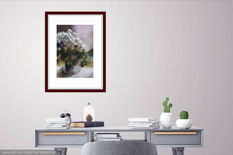 Original Fine Art Floral Painting by Silja Salmistu