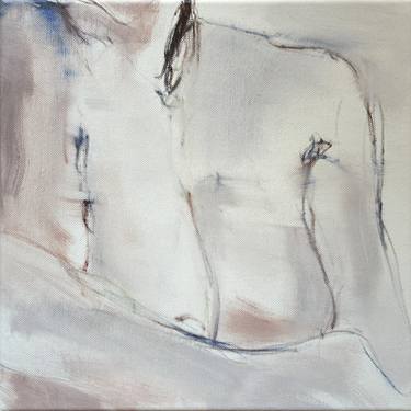Original Abstract Nude Painting by Katelijn Bergman