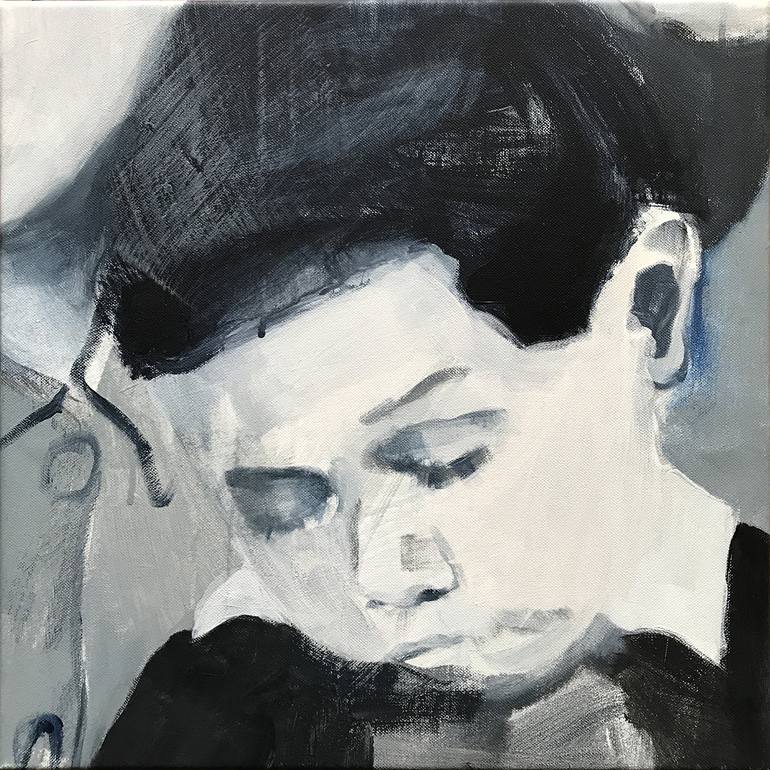 Original Portraiture Portrait Paintings by Katelijn Bergman