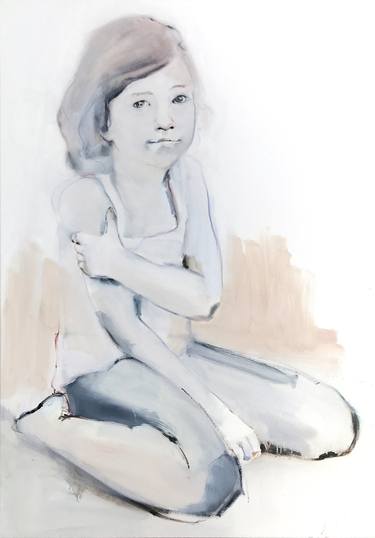 Original Children Paintings by Katelijn Bergman