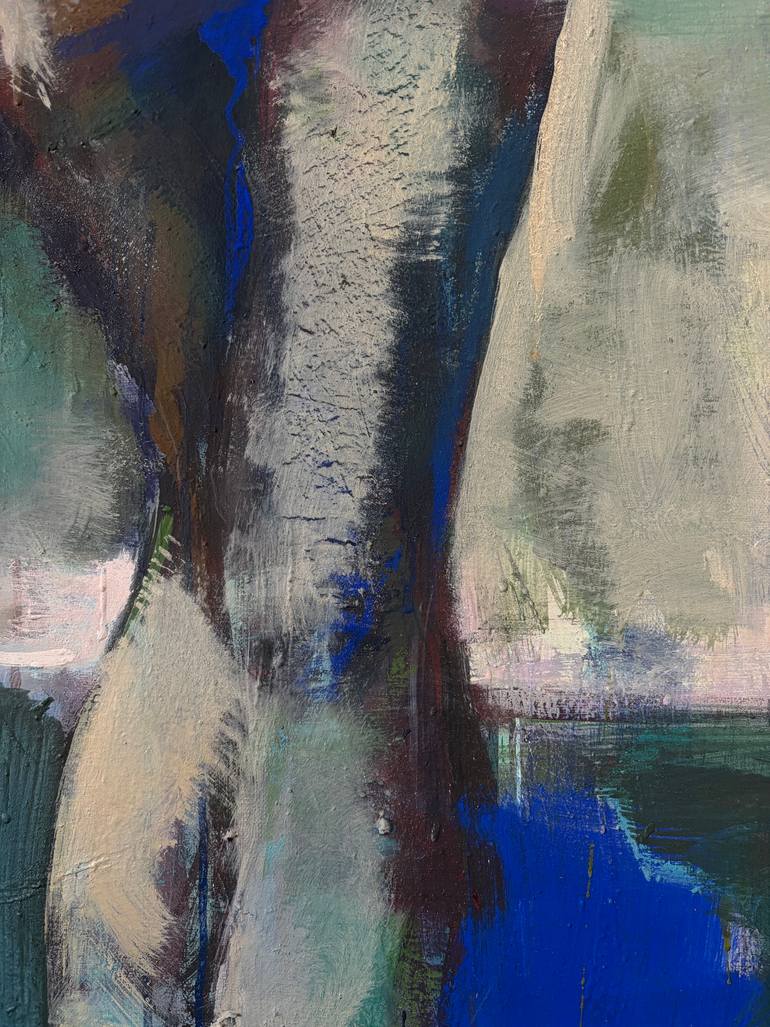 Original Contemporary Nude Painting by Birgitta Bachmann