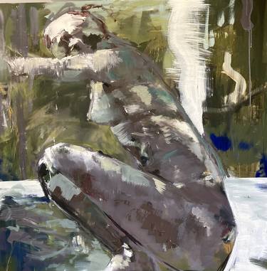 Original Expressionism Nude Paintings by Birgitta Bachmann