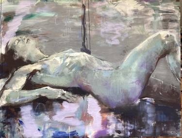 Original Figurative Nude Paintings by Birgitta Bachmann