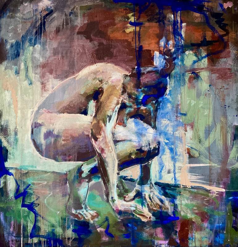 Original Figurative Nude Paintings by Birgitta Bachmann