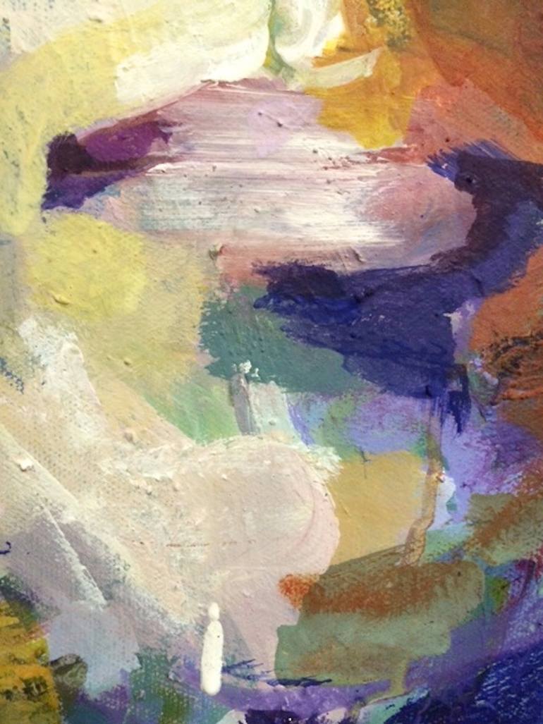 Original Expressionism People Painting by Birgitta Bachmann