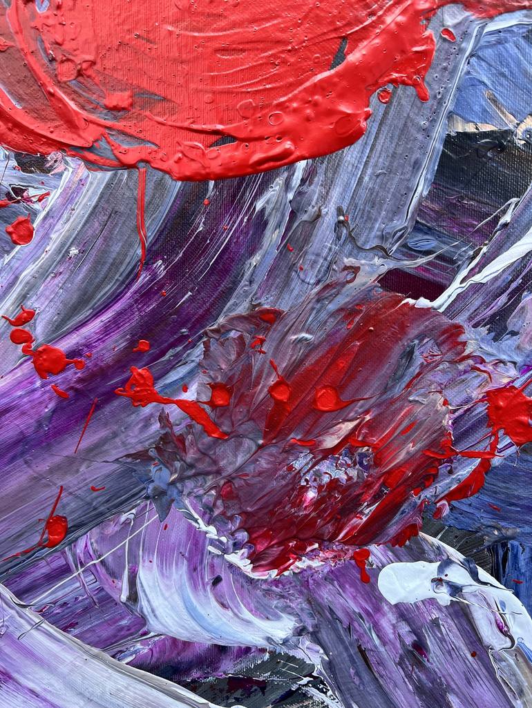 Original Abstract Painting by Romana Jelínková