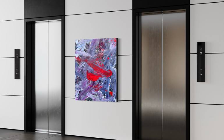 Original Abstract Painting by Romana Jelínková