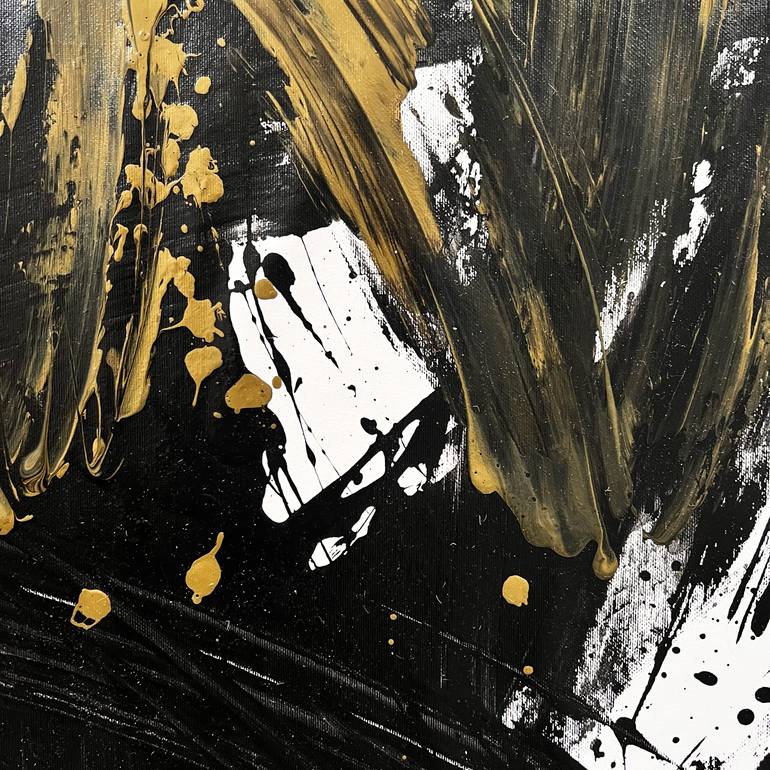 Original Abstract Expressionism Abstract Painting by Romana Jelínková