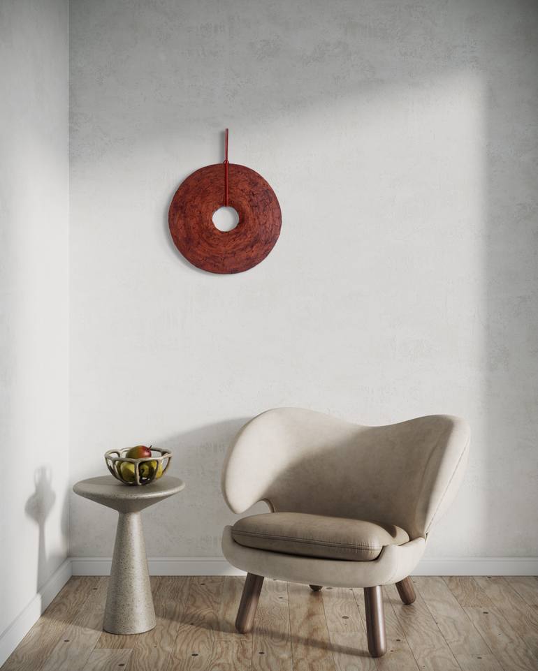 Original Minimalism Geometric Sculpture by Romana Jelínková