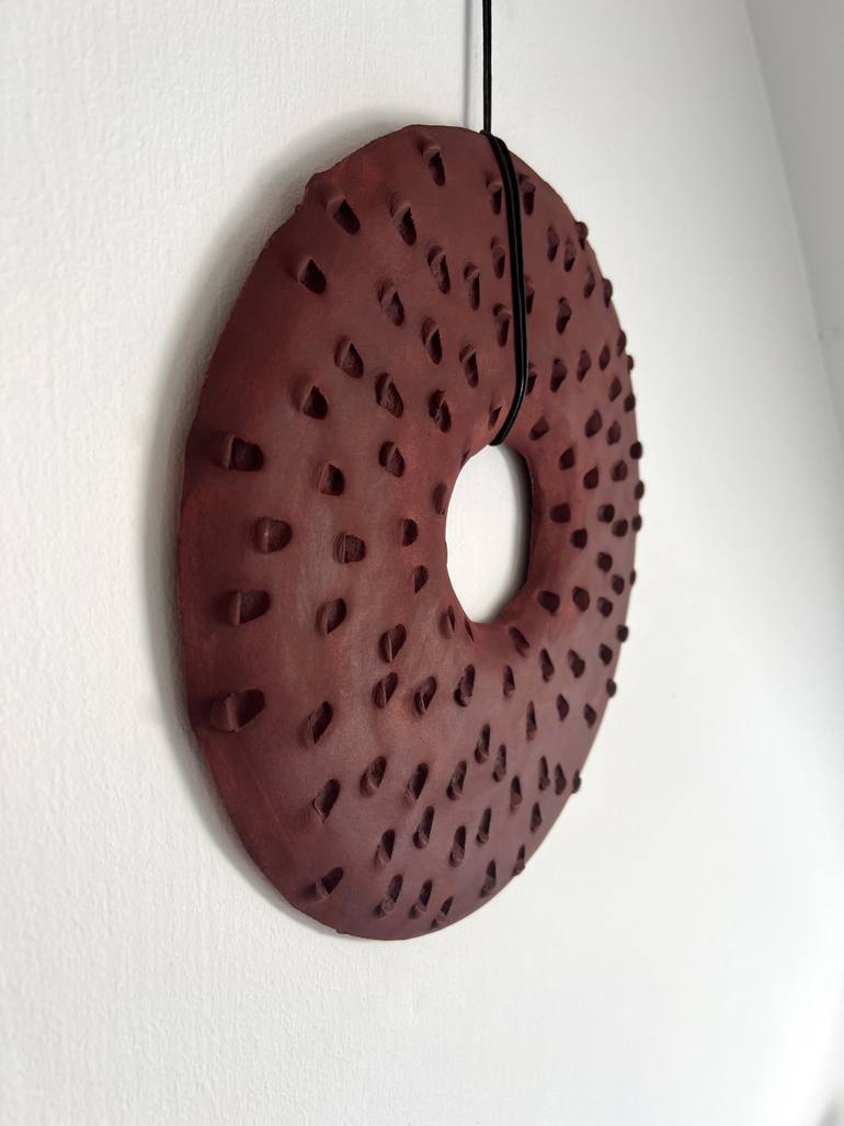 Original Symbolism Geometric Sculpture by Romana Jelínková