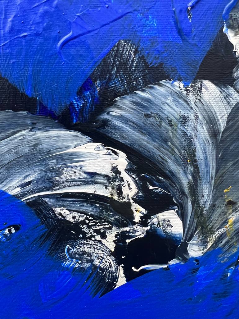 Original Abstract Expressionism Abstract Painting by Romana Jelínková