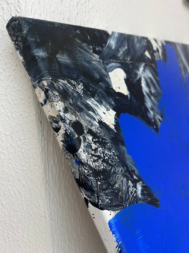 Original Abstract Expressionism Abstract Painting by Romana Jelínková
