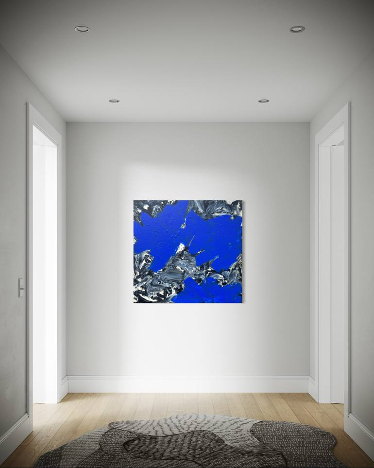 Original Abstract Expressionism Abstract Painting by Romana Jelínková