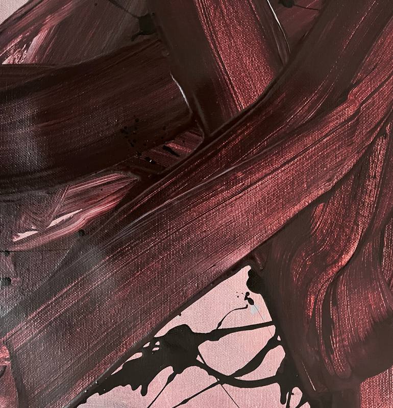 Original Abstract Expressionism Abstract Painting by Romana Jelínková