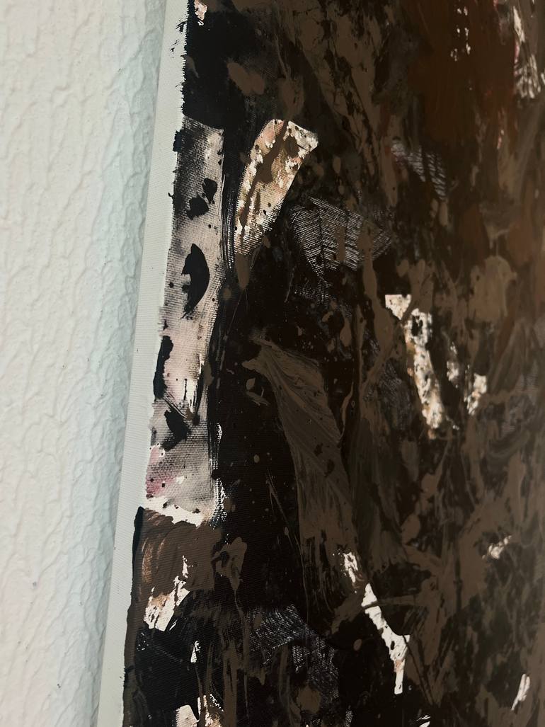 Original Abstract Expressionism Abstract Painting by Romana Jelínková