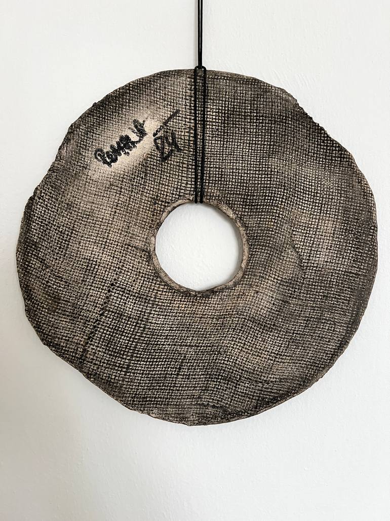 Original Symbolism Geometric Sculpture by Romana Jelínková