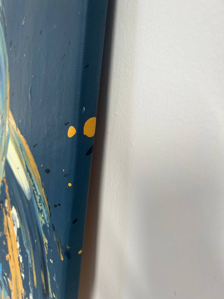 Original Abstract Expressionism Abstract Painting by Romana Jelínková