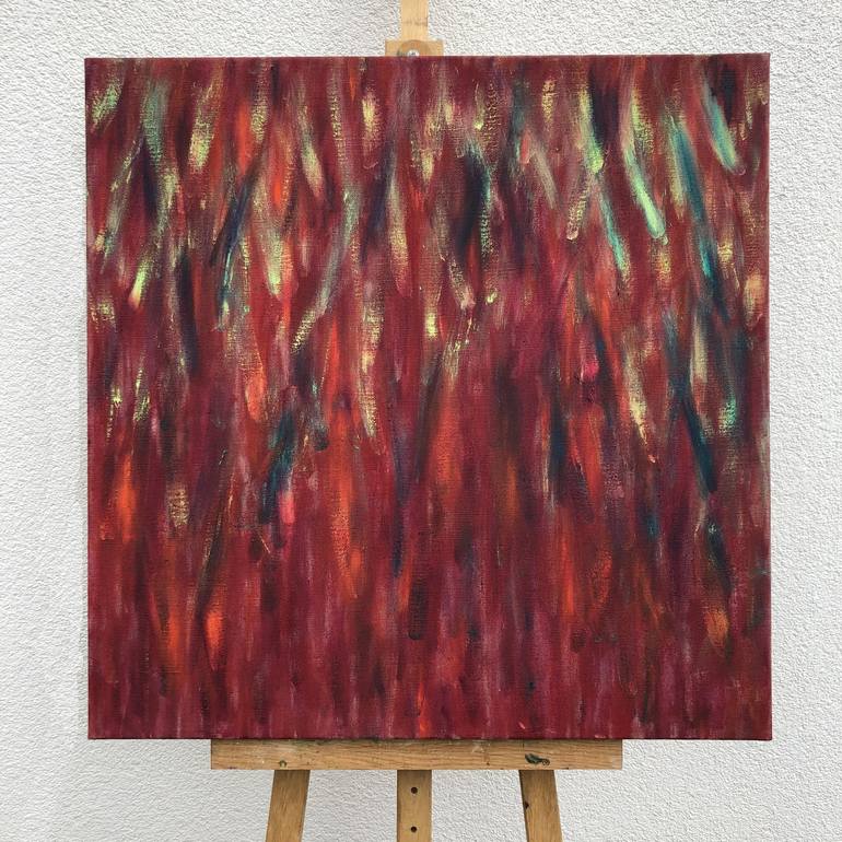 Original Impressionism Abstract Painting by Romana Jelínková