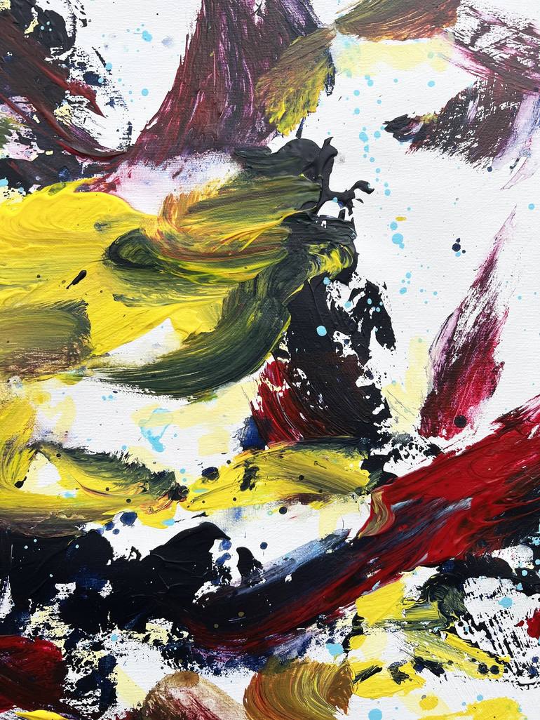 Original Abstract Painting by Romana Jelínková