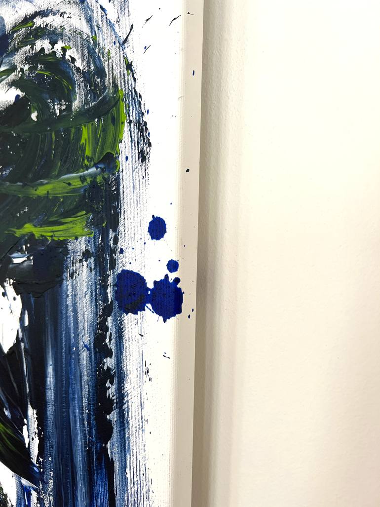 Original Abstract Expressionism Abstract Painting by Romana Jelínková