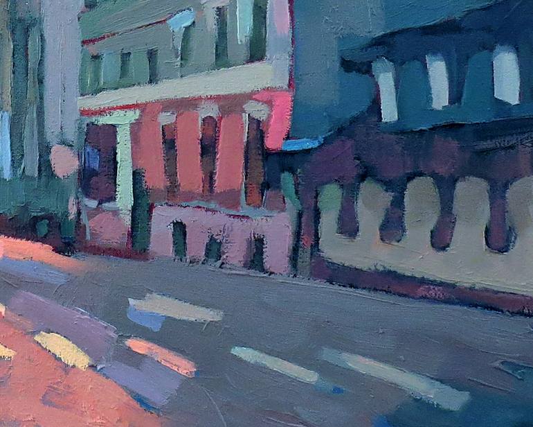 Original Impressionism Cities Painting by Ivan Onnellinen