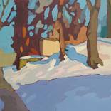 The path through the winter park by Ivan Onnellinen