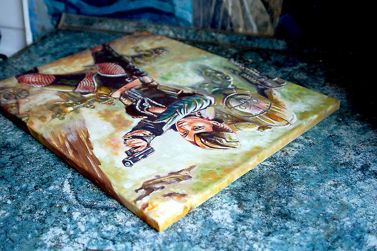 Original Illustration Fantasy Painting by Ivan Onnellinen