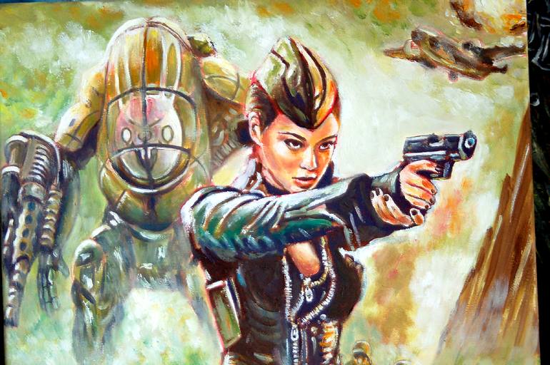 Original Illustration Fantasy Painting by Ivan Onnellinen