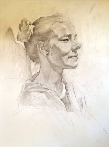 Print of Portrait Drawings by Ivan Onnellinen