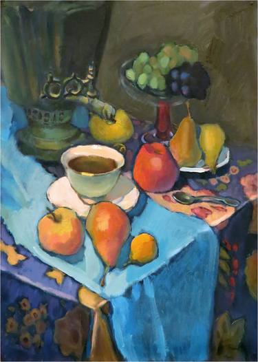 Print of Impressionism Still Life Paintings by Ivan Onnellinen