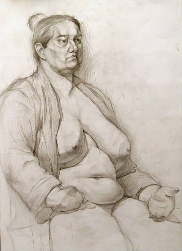 Print of Nude Drawings by Ivan Onnellinen