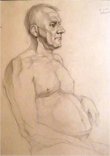 Original Nude Drawings by Ivan Onnellinen