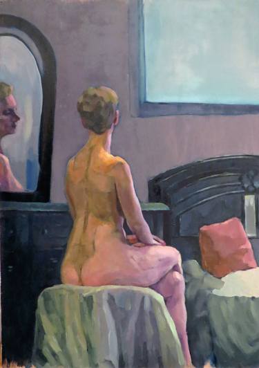 Print of Impressionism Nude Paintings by Ivan Onnellinen