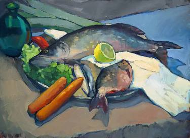 Print of Realism Still Life Paintings by Ivan Onnellinen