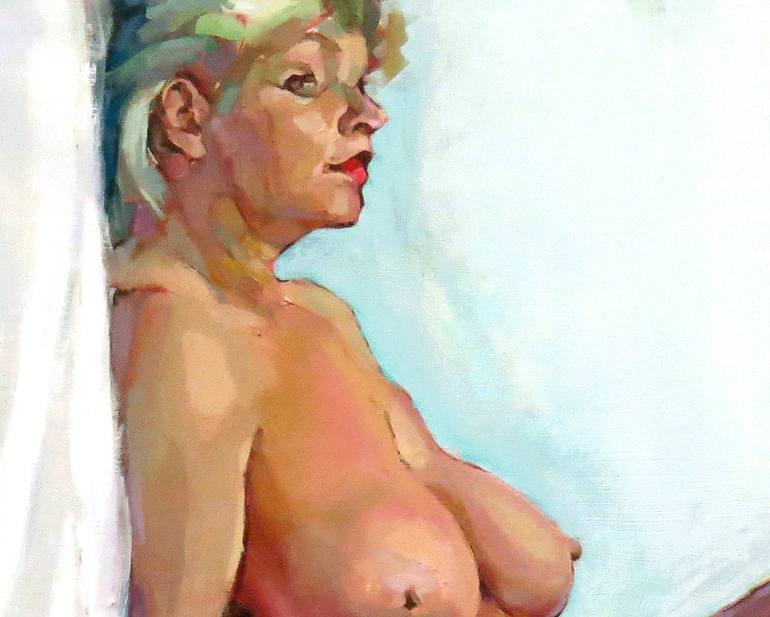 Original Realism Nude Painting by Ivan Onnellinen