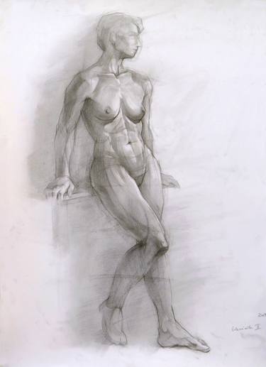 Nude female figure 3 image