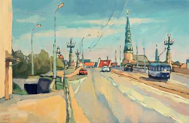Original Realism Cities Paintings by Ivan Onnellinen