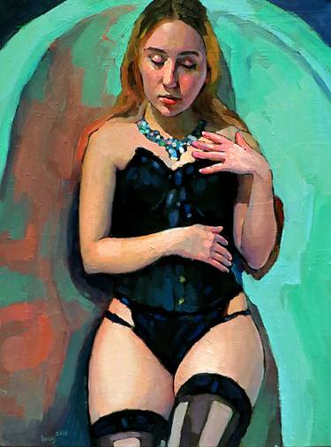 Original Women Paintings by Ivan Onnellinen