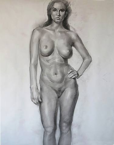 Nude female figure 8 thumb