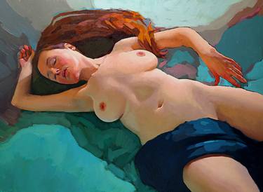 Original Impressionism Nude Paintings by Ivan Onnellinen